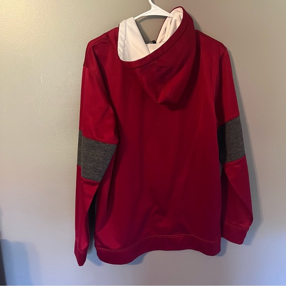 Red Arkansas razorback hoodie - Picture 2 of 3